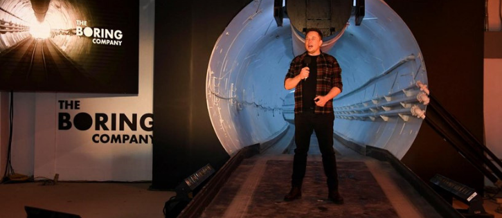 Elon Musk anuncia startup de túneis de alta velocidade (The Boring Company) 1