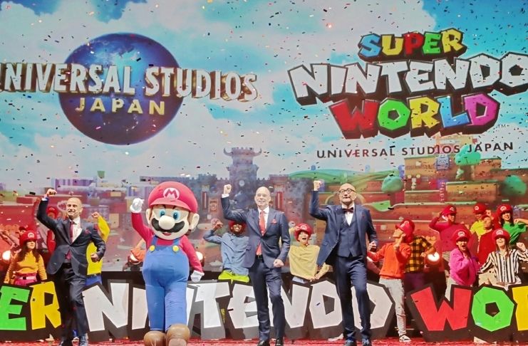 O parque Super Nintendo World abre suas portas em 2021