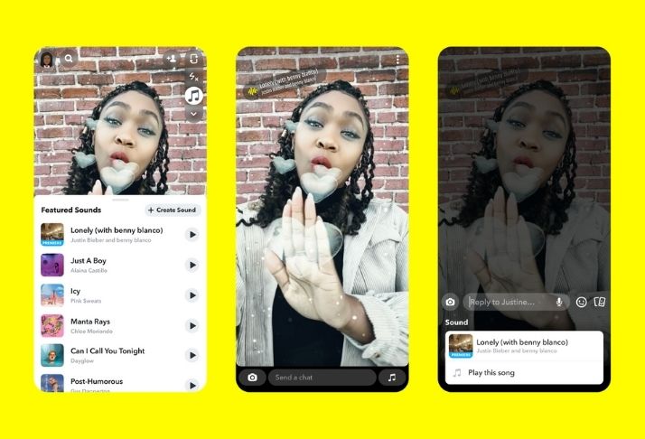 Snapchat lança rival do TikTok, Sounds on Snapchat