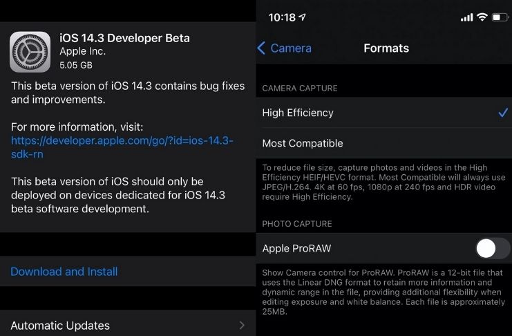 Apple: Erro do servidor nas atualizações do iOS 14.3 