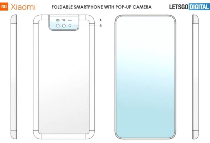 O novo smartphone flip da Xiaomi pode vir com uma câmera pop up