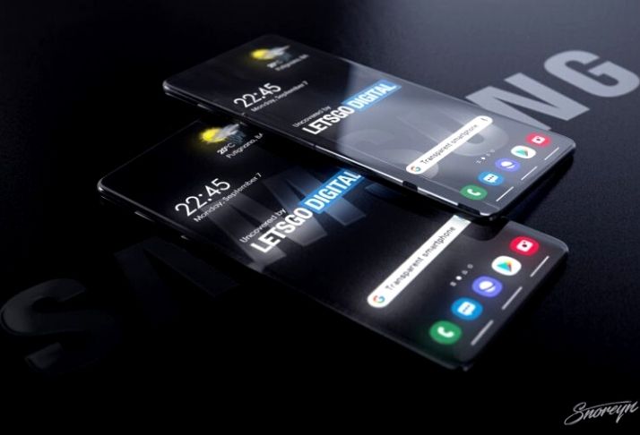 Samsung testa o desenvolvimento de um smartphone transparente