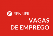 Renner está com oportunidade de emprego em 2020 Renner