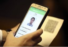 Identificação de smartphone para carteira de motorista digital