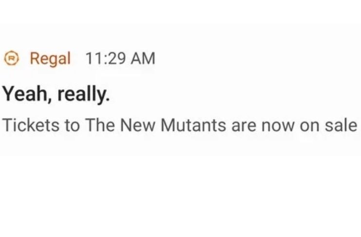 A estreia dos Novos Mutantes é adiada 4 vezes 2