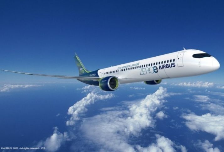 Airbus revela os primeiros aviões comerciais do mundo com emissão zero