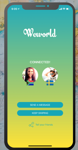 Como fazer amigos no mundo todo com o app WeWorld