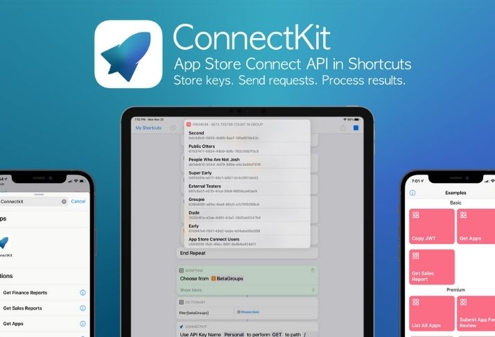 ConnectKit permite aos desenvolvedores integrar App Store com Shortcuts