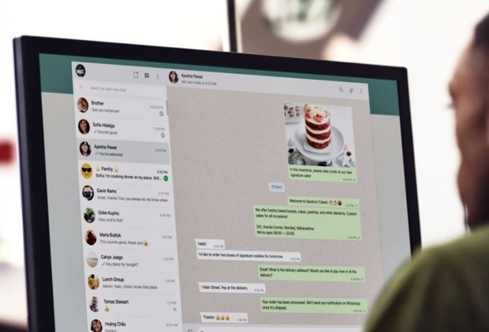 whatsapp web di laptop whatsapp web di laptop