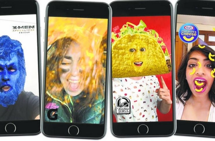 A próxima missão da Snapchat: Lentes e filtros de realidade aumentada